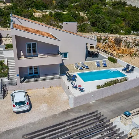Sunshine With New Pool On The Beach Zadar * Posedarje