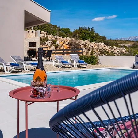 Sunshine With New Pool On The Beach Zadar * Posedarje